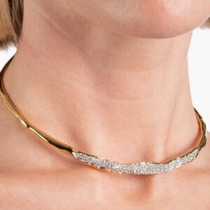 Alexis Bittar Gold and Silver Necklace